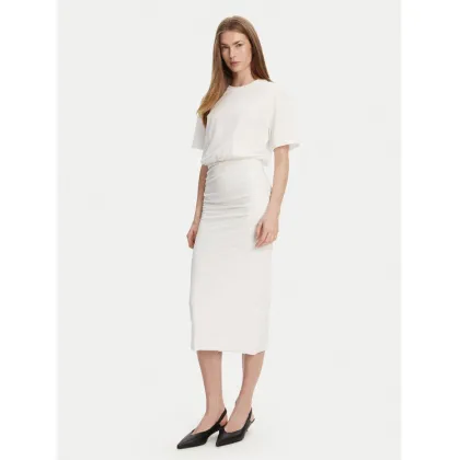 Zdjęcie Marella Sukienka codzienna Ileana 2513621014 Biały Slim Fit