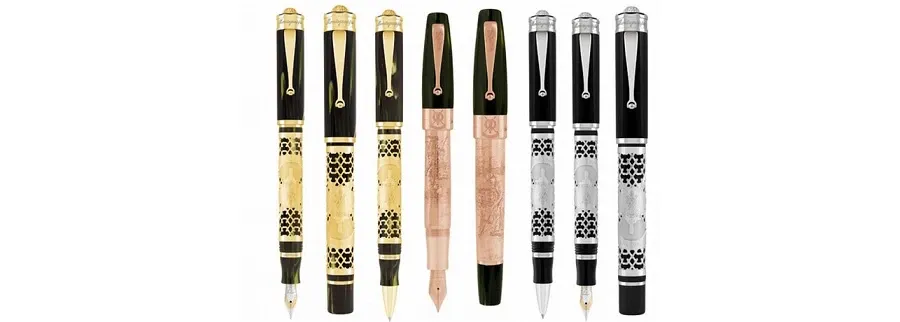 obrazek 4 New St Andrews 2012 Montegrappa Pióro Wieczne Czarne Srebro