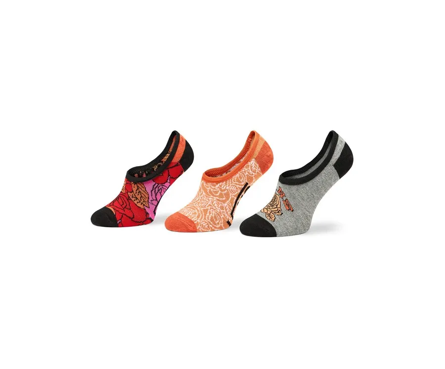 obrazek 1 Vans Zestaw 3 par stopek dziecięcych Rose Tie Dye Kolorowy