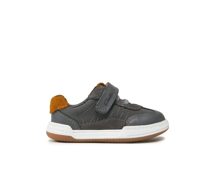 obrazek 1 Clarks Sneakersy Fawn Family 261751286 Szary