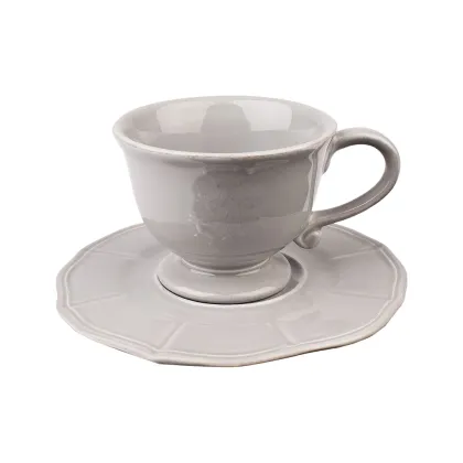 Zdjęcie Ceramiczny zestaw 6 filiżanek do herbaty w stylu prowansalskim - Virginia Casa
