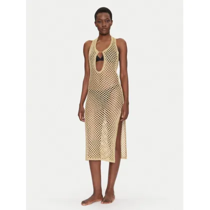 Zdjęcie Chantelle Sukienka plażowa Pulp Metallic C22RW0 Beżowy Regular Fit
