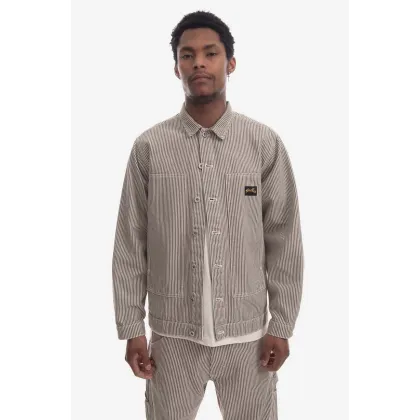 Zdjęcie Stan Ray kurtka Stan Ray Box Jacket SS23036DUS męska kolor beżowy przejściowa oversize SS23036DUS-DUS