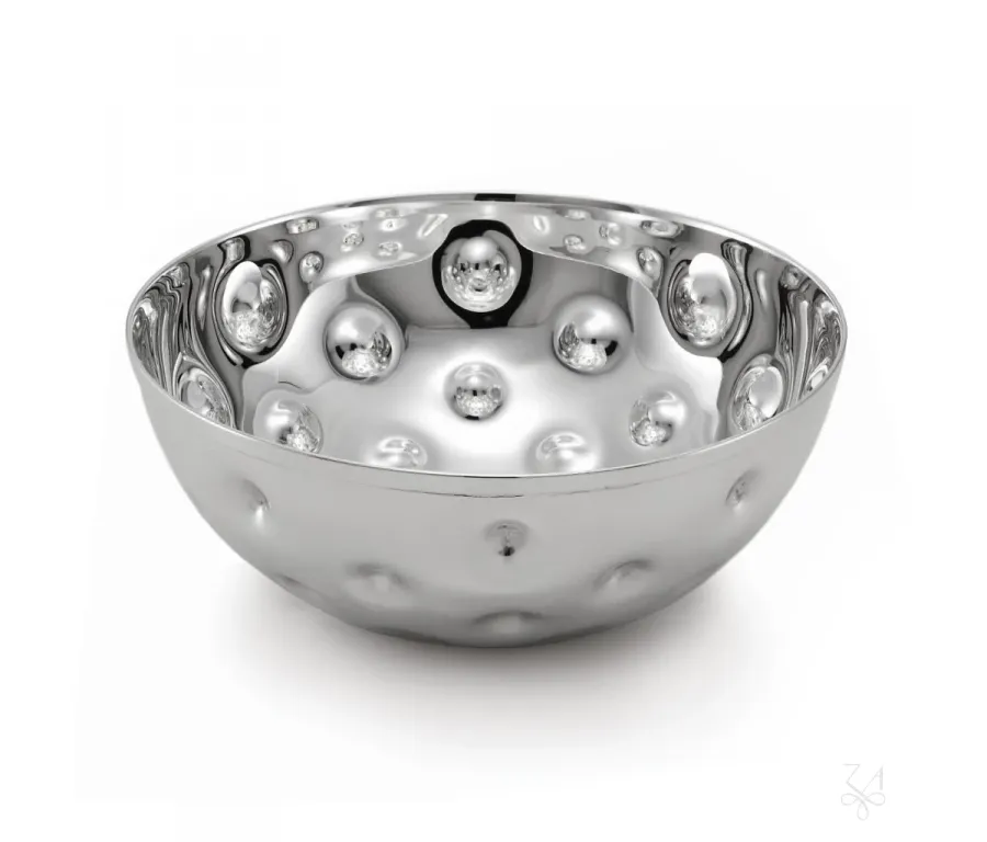 obrazek 1 Oryginalna srebrna miska o nowoczesnym wzornictwie - Zaramella Argenti