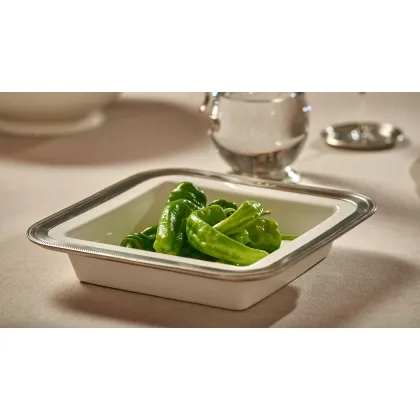 Picture Square serving plate - 30x30 cm