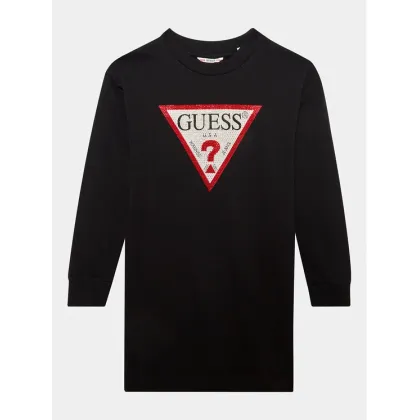 Zdjęcie Guess Sukienka codzienna J3YK20 KA6R3 Czarny Regular Fit