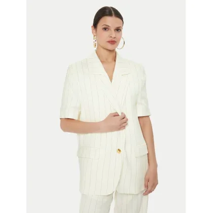 Zdjęcie ViCOLO Marynarka TB2699 Écru Regular Fit