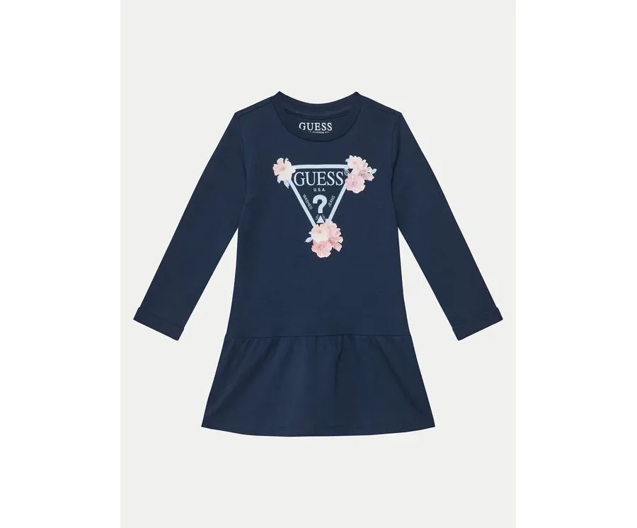 obrazek 1 Guess Sukienka codzienna K3YK13 KA6W4 Granatowy Regular Fit