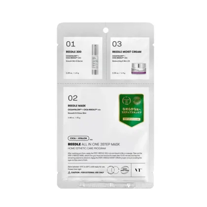 Zdjęcie VT Cosmetics Reedle Shot All In One 3-step Wygładzająca Maska do Twarzy w Płachcie