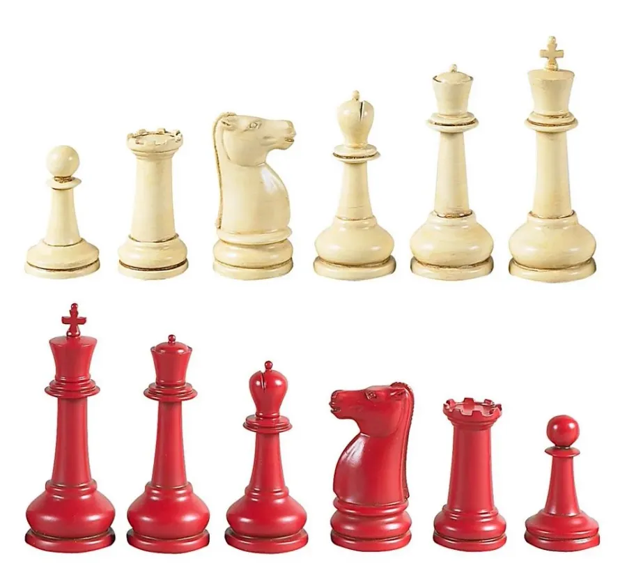 obrazek 1 Zestaw drewnianych figur szachowych Master Staunton