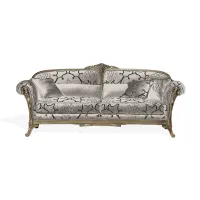 Zdjęcie Piękna dwu-osobowa sofa w komplecie z czterema poduszkami