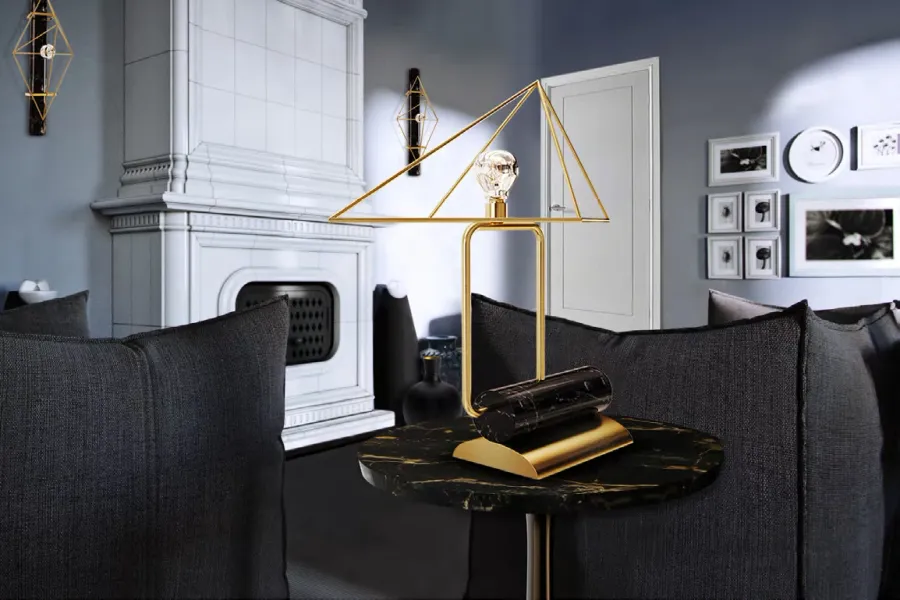 obrazek 6 Ekskluzywna lampa stołowa - Porus Studio