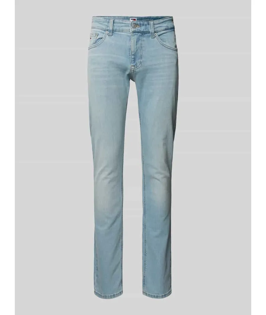 obrazek 1 Tommy Jeans Jeansy Scanton DM0DM20186 Niebieski Slim Fit