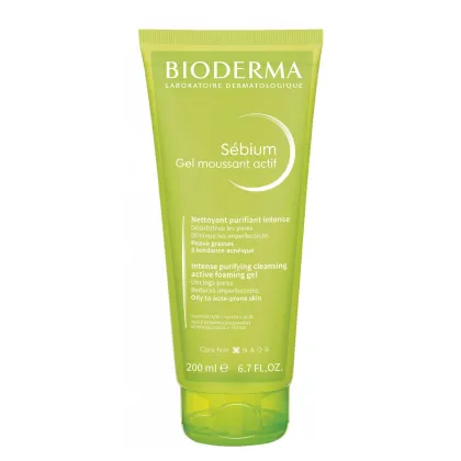 Zdjęcie Bioderma Sebium Gel Moussant Actif Aktywny Żel Oczyszczający 200 ml