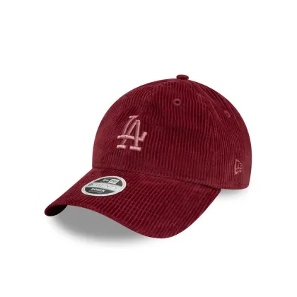 Zdjęcie New Era Czapka z daszkiem Los Angeles Dodgers Cord 9Twenty 60595359 Bordowy