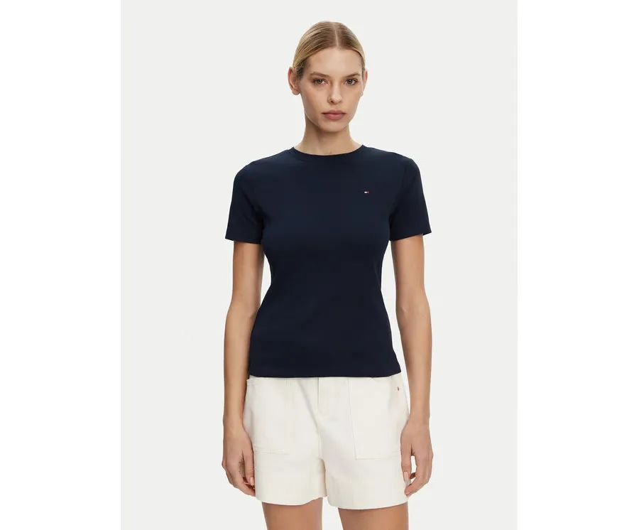 obrazek 1 Tommy Hilfiger T-Shirt New Cody WW0WW40587 Granatowy Regular Fit