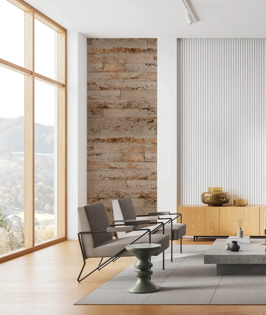 obrazek 1 100x10 cm DS Deska betonowa - (cappuccino corten) - beton architektoniczny