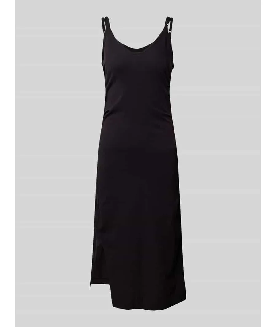 obrazek 1 Sukienka o długości do kolan z naszywką z logo