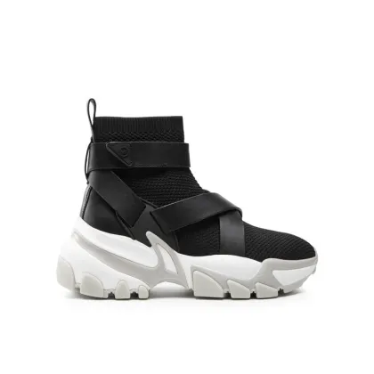 Zdjęcie MICHAEL Michael Kors Sneakersy Nick Strap Bootie 43T2NIFE6D Czarny