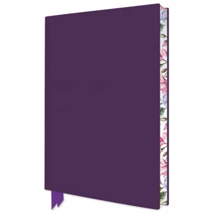 Picture Purple stylish sketchbook (Purple Artisan) - Flame Tree Publishing