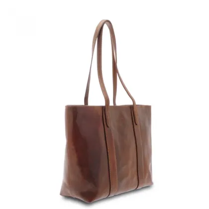 Zdjęcie Włoska elegancka torebka ze skóry - Giudi