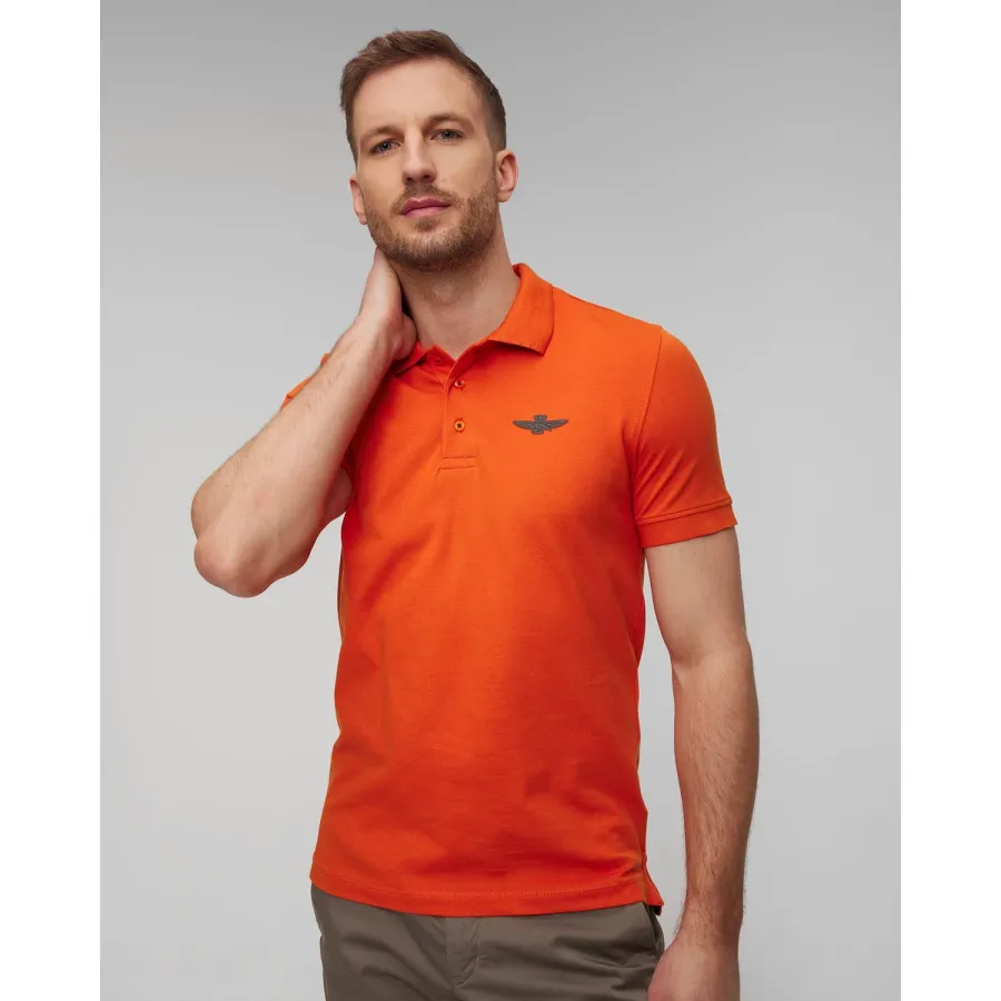 obrazek 1 Białe Polo Męskie Aeronautica Militare