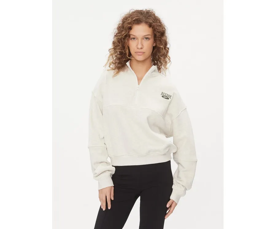 obrazek 1 Reebok Bluza Classics Coverup HZ8102 Écru Regular Fit