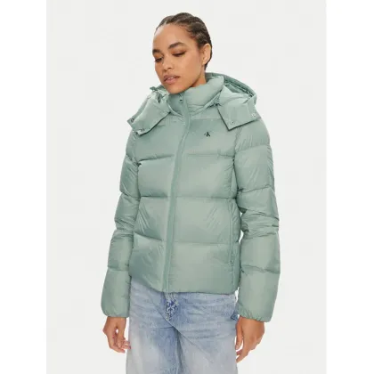 Zdjęcie Calvin Klein Jeans Kurtka puchowa J20J223571 Zielony Regular Fit