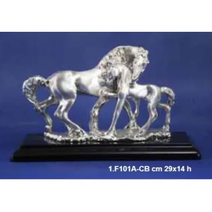 Zdjęcie Dekoracyjny koń ze źrebakiem na biurko - ArtBe