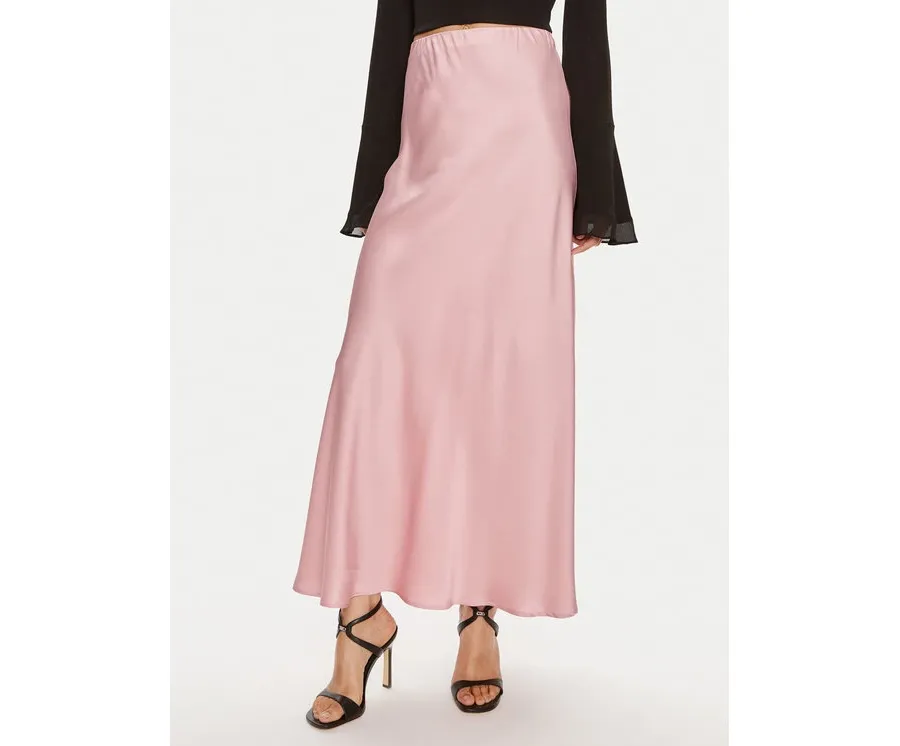 obrazek 1 ViCOLO Spódnica maxi TB0342 Różowy Regular Fit