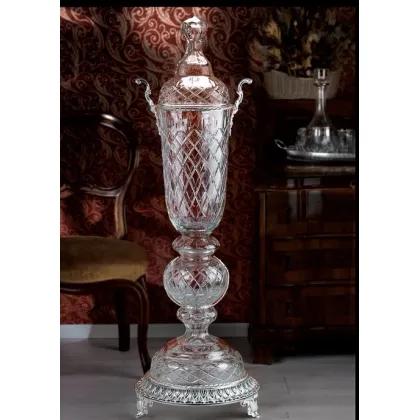 Zdjęcie Elegancka, ozdobna amfora, h 125 cm