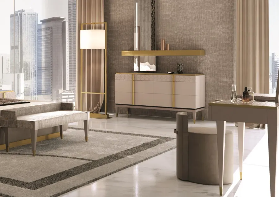 obrazek 3 Piękna stylowa komoda z sześcioma szufladami do wyjątkowego wnętrza