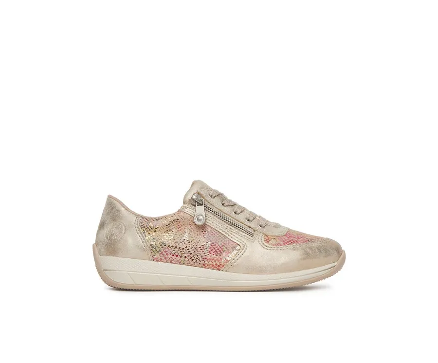 obrazek 1 Rieker Sneakersy N1112-91 Beżowy