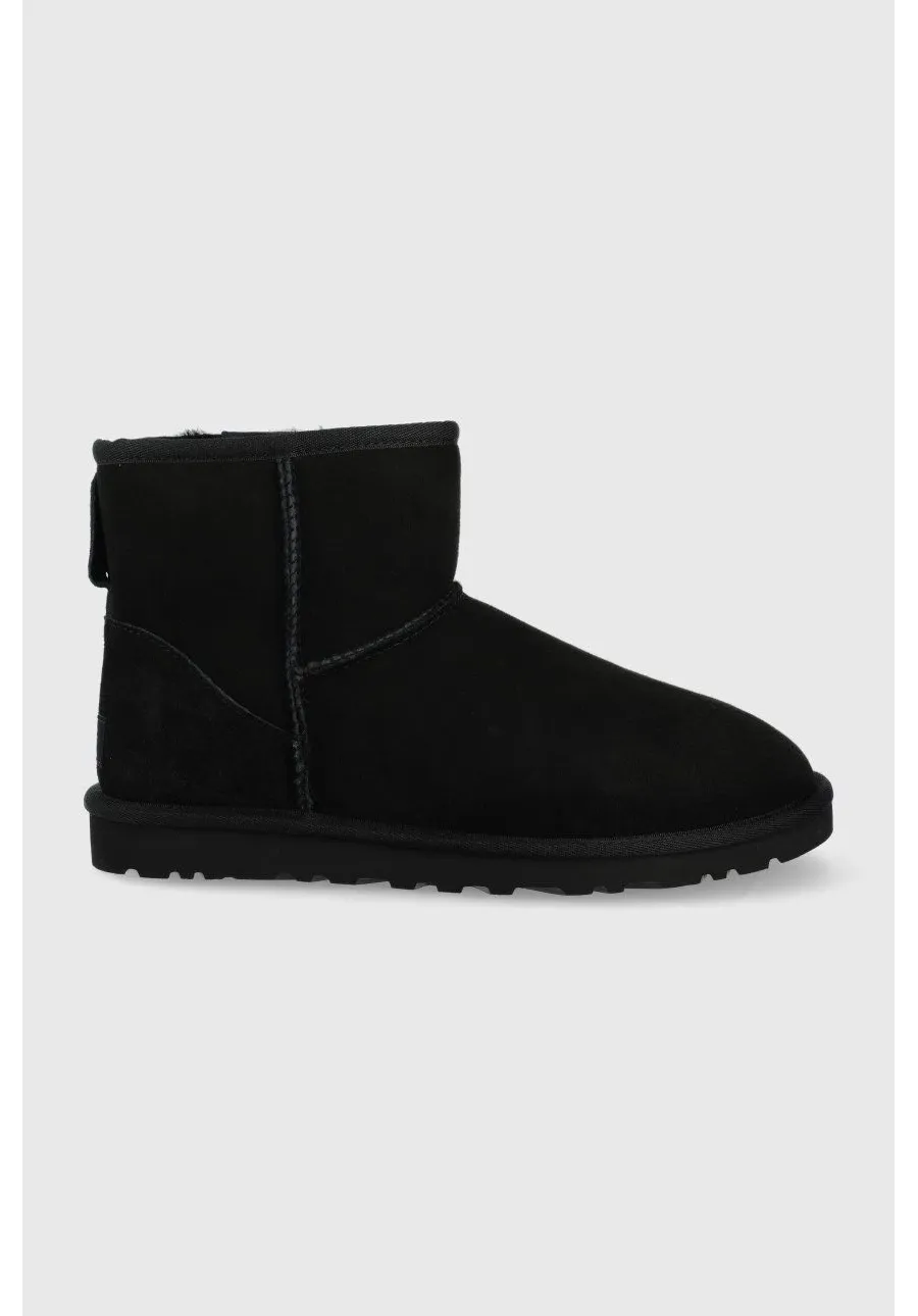 obrazek 1 UGG śniegowce zamszowe Classic Mini męskie kolor czarny 1002072-BLK
