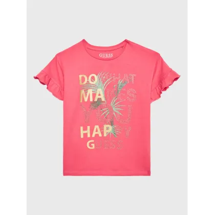 Zdjęcie Guess T-Shirt J3GI03 K6YW1 Różowy Regular Fit