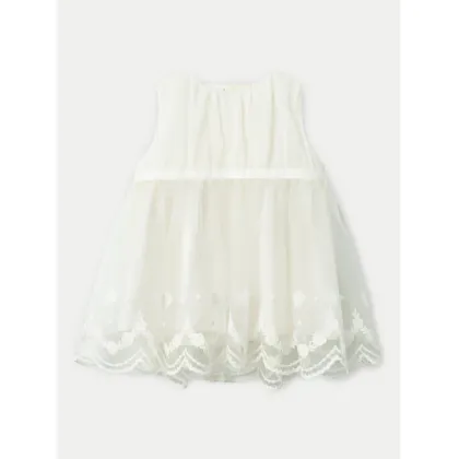 Zdjęcie NAME IT Sukienka elegancka Demille 13240057 Écru Regular Fit