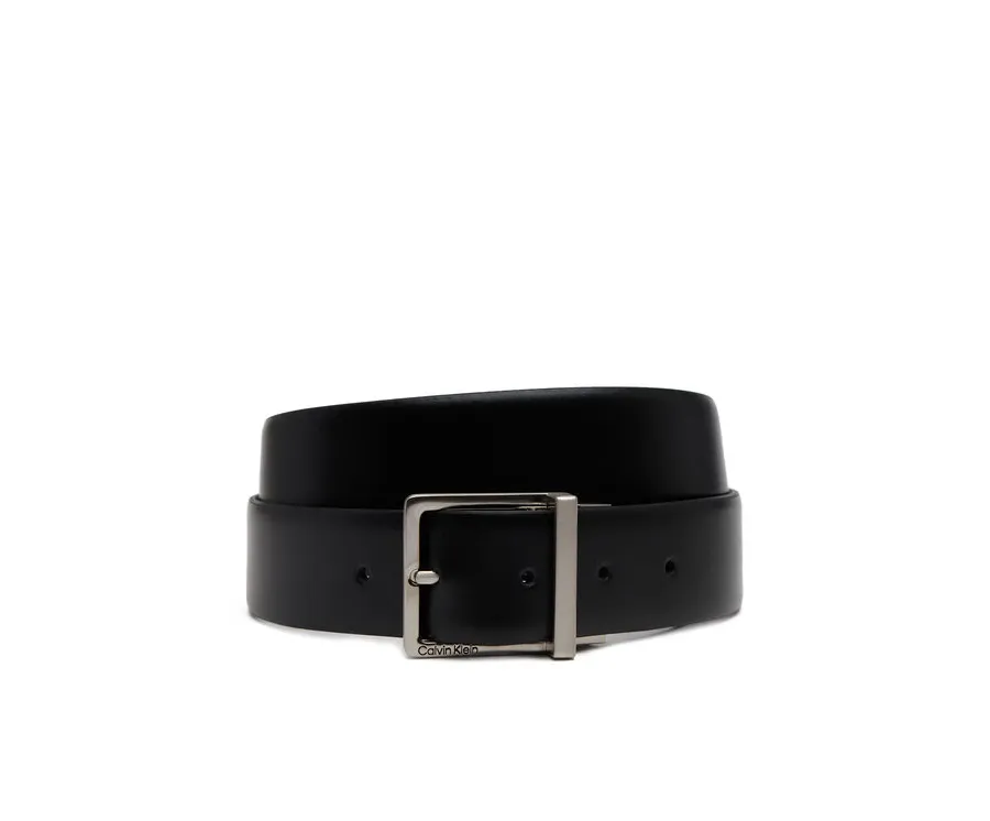 obrazek 1 Calvin Klein Pasek Męski Adj/Rev Sleek Square 35Mm K50K512836 Czarny