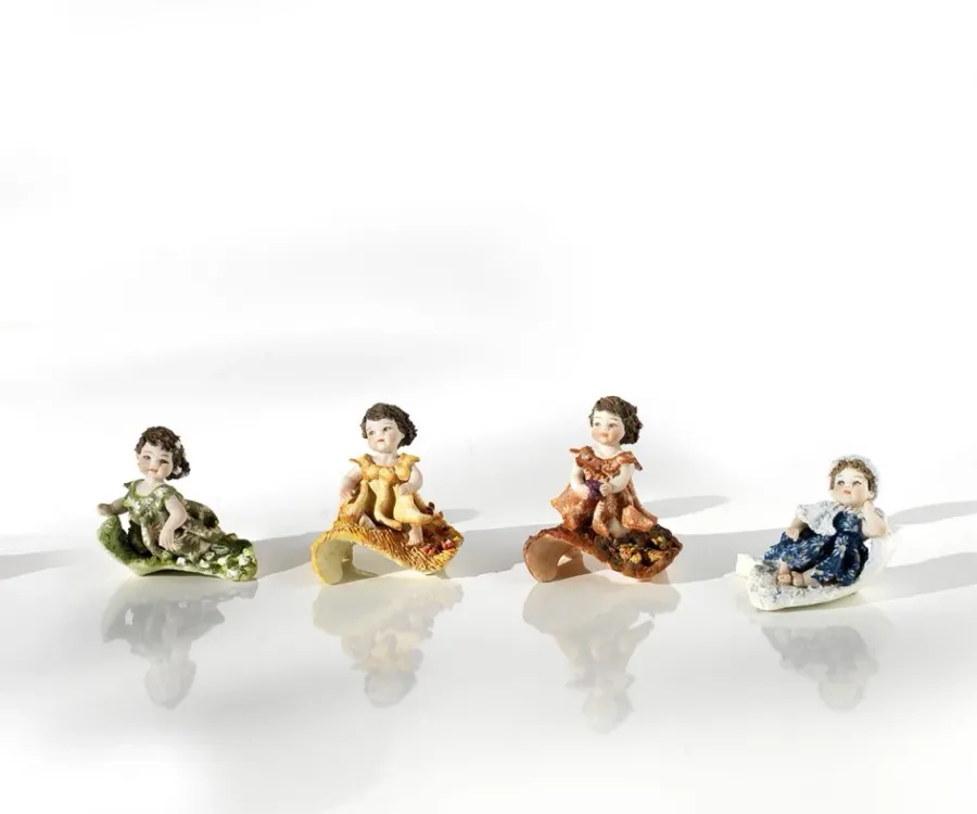 obrazek 2 Porcelanowa figurka dziewczynki symbolu wiosny - Sibania
