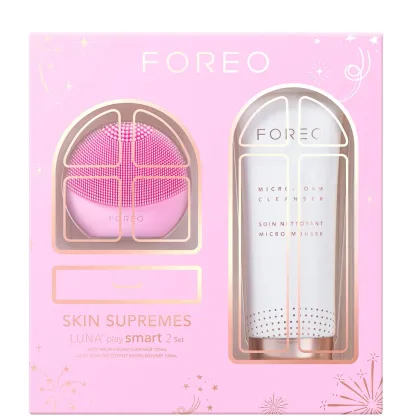 Zdjęcie Foreo Skin Supremes (Szczoteczka Luna Play Smart 2 Pink + Pianka do mycia twarzy )