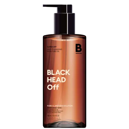 Zdjęcie Missha Super Off Oczyszczający olejek do twarzy, Blackhead Off 305 ml