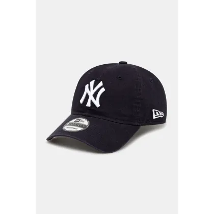 Zdjęcie New Era czapka z daszkiem bawełniana CC 920 NYY kolor granatowy z aplikacją 60235196