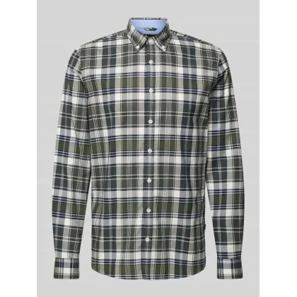 Zdjęcie Koszula casualowa o kroju regular fit z kołnierzykiem typu button down