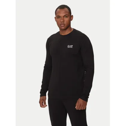 Zdjęcie EA7 Emporio Armani Longsleeve 8NPT28 PJVQZ 1200 Czarny Regular Fit