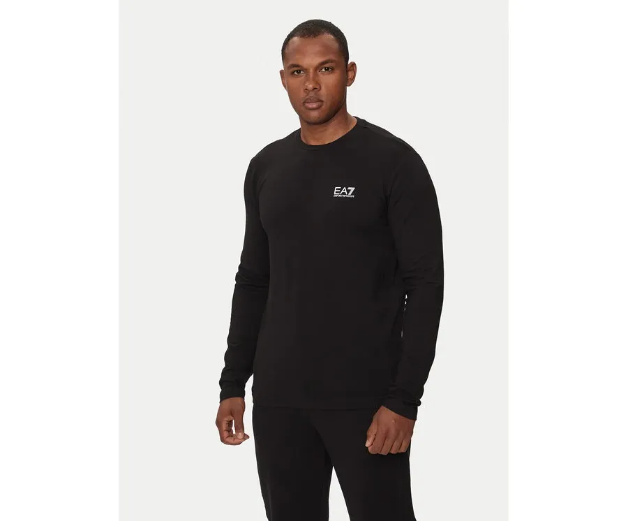 obrazek 1 EA7 Emporio Armani Longsleeve 8NPT28 PJVQZ 1200 Czarny Regular Fit