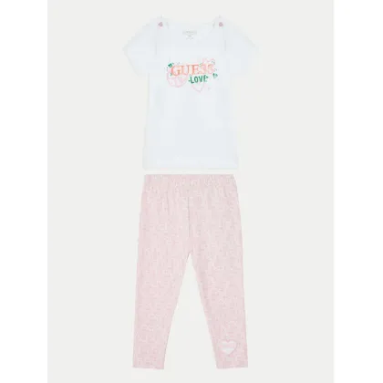 Zdjęcie Guess Komplet dziecięcy A5RG06 K6YW4 Biały Regular Fit