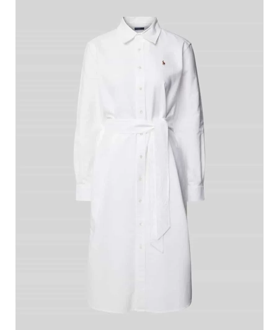 obrazek 1 Polo Ralph Lauren Sukienka koszulowa N Cory Dr 211928804001 Biały Straight Fit