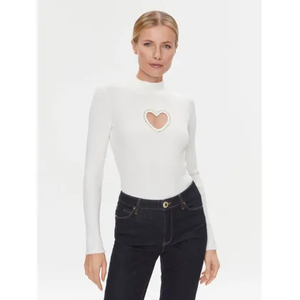 Zdjęcie Guess Body W4RR6 0Z2YK2 Écru Slim Fit