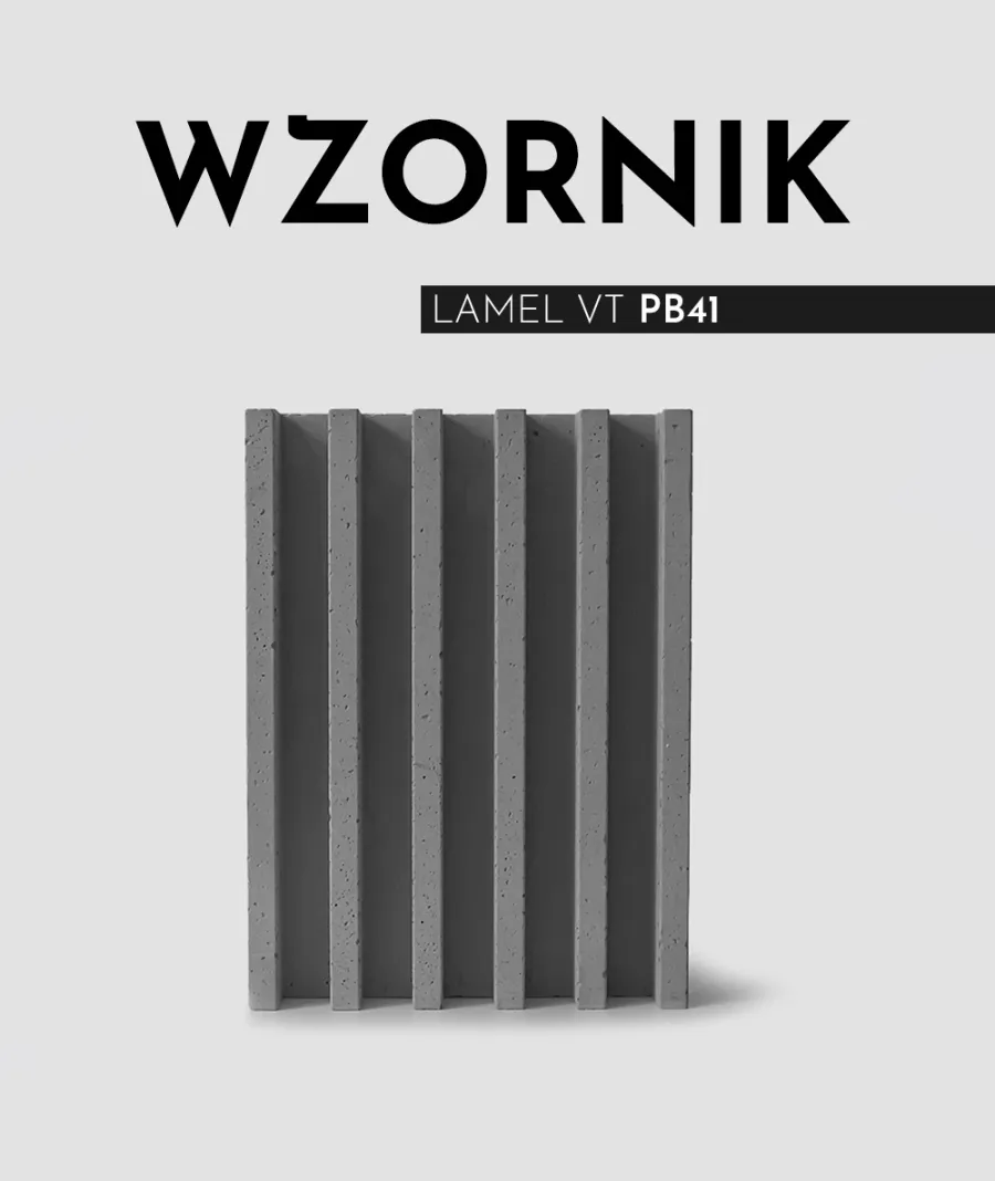 obrazek 1 Wzornik VT - (PB41) - próbnik lameli z betonu architektonicznego
