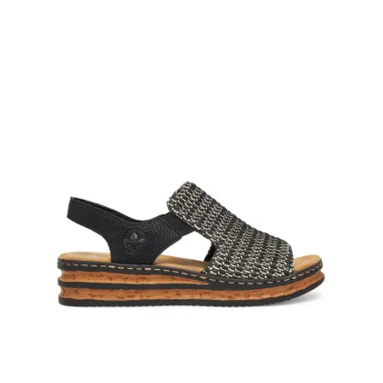 Zdjęcie Rieker Sandały 62971-00 Czarny