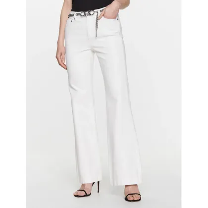 Zdjęcie MICHAEL Michael Kors Jeansy MS3904180V Biały Flare Fit